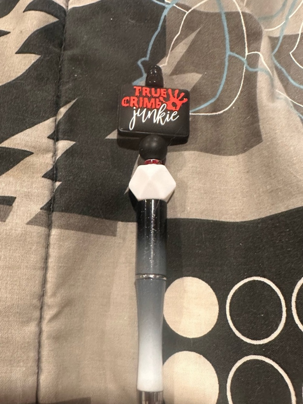 True crime junkie pen